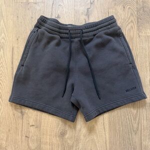 Hollister Charcoal Sweat Shorts